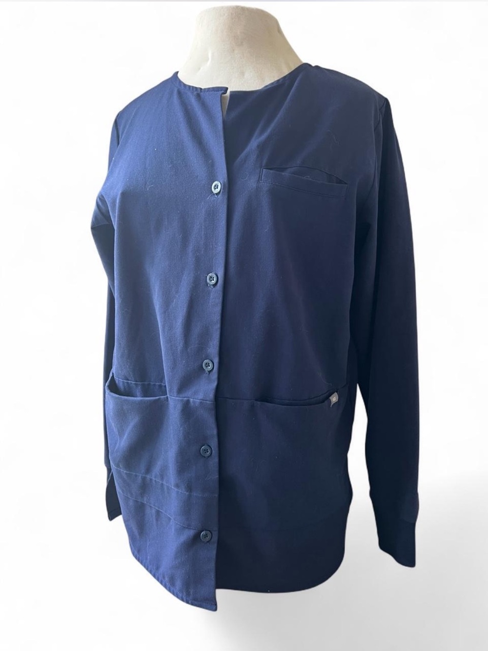 Figs tangier navy scrub jacket Size XS